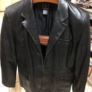 INC International Concepts Black Blazer Tailored Elegance